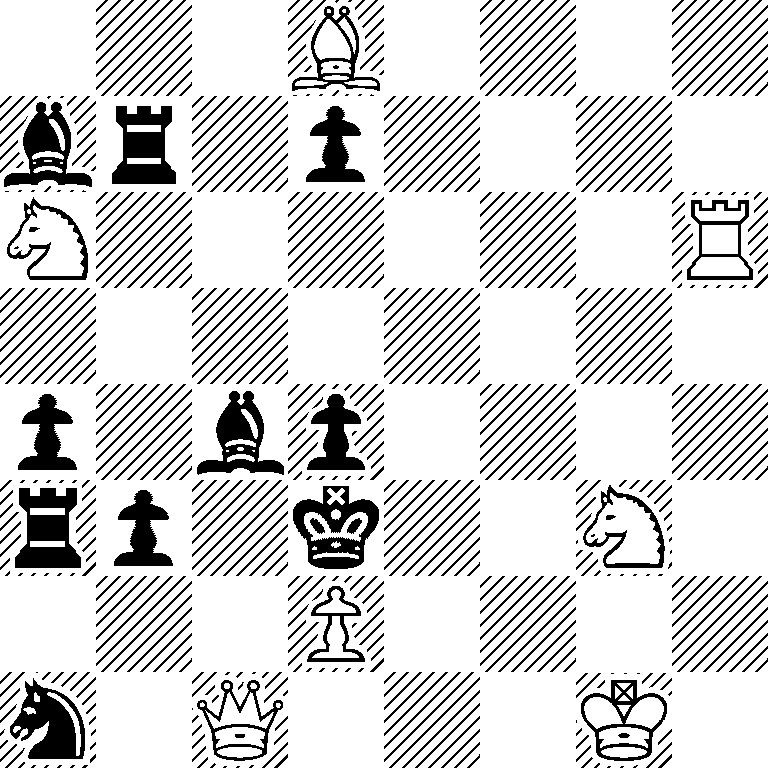 3B4/br1p4/N6R/8/p1bp4/rp1k2N1/3P4/n1Q3K1