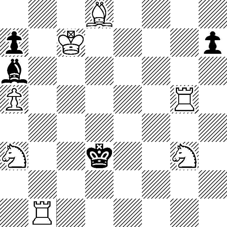 3B4/p1K4p/b7/P5R1/8/N2k2N1/8/1R6