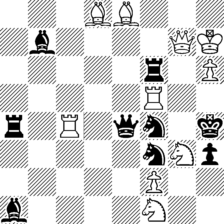 3BB3/1b4QK/5r1P/5R2/r1R1qn1k/5nNp/5P2/b4N2