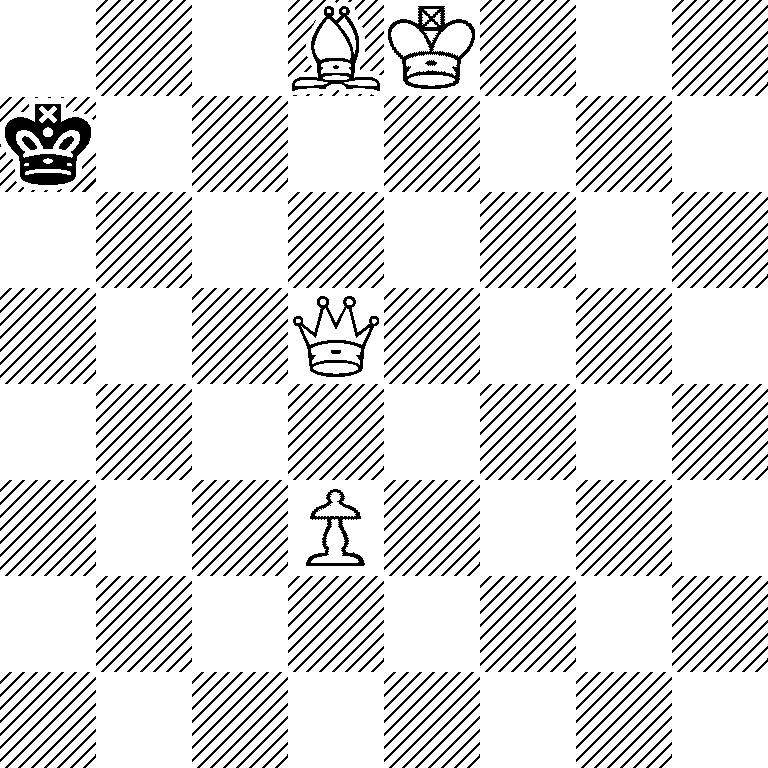 3BK3/k7/8/3Q4/8/3P4/8/8
