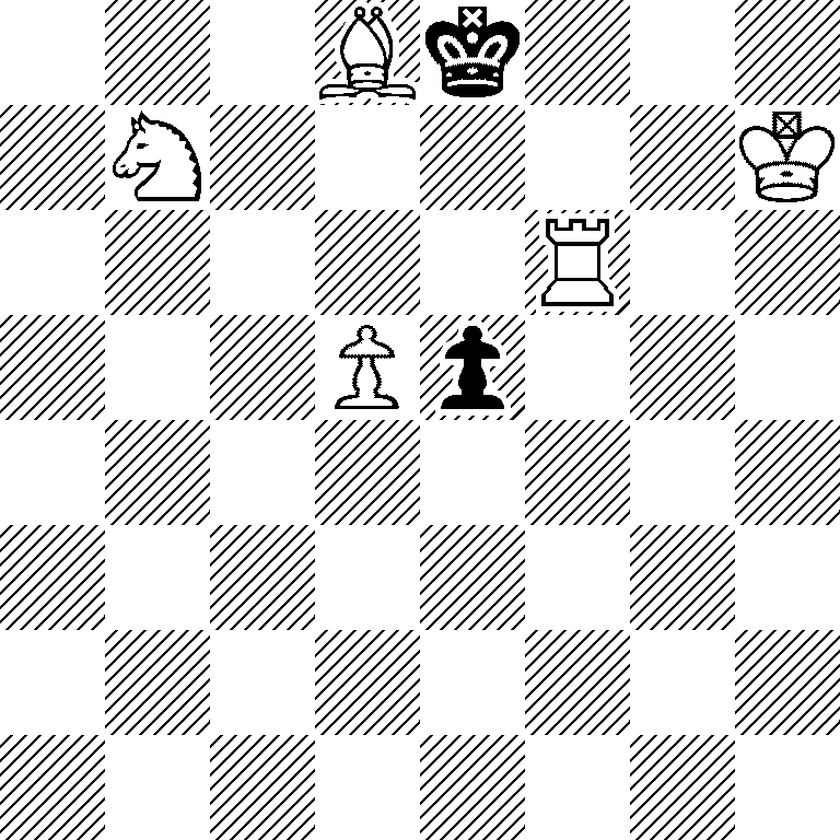 3Bk3/1N5K/5R2/3Pp3/8/8/8/8