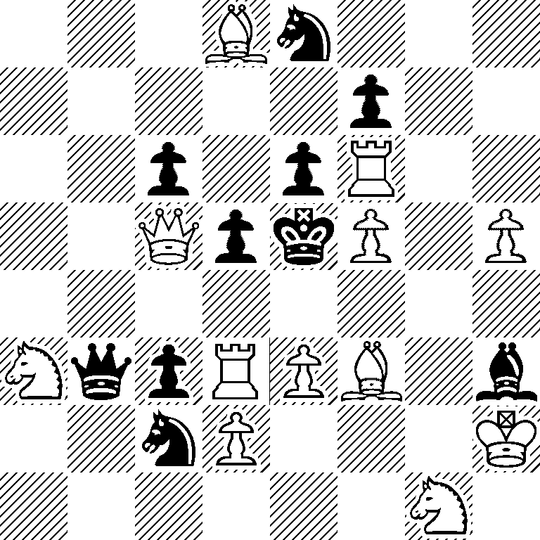 3Bn3/5p2/2p1pR2/2QpkP1P/8/NqpRPB1b/2nP3K/6N1