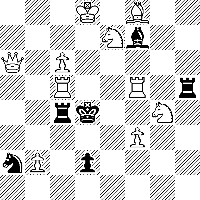 3K1B2/4Nb2/Q1P5/2R2R1r/2rk2N1/5P2/nP1p4/8