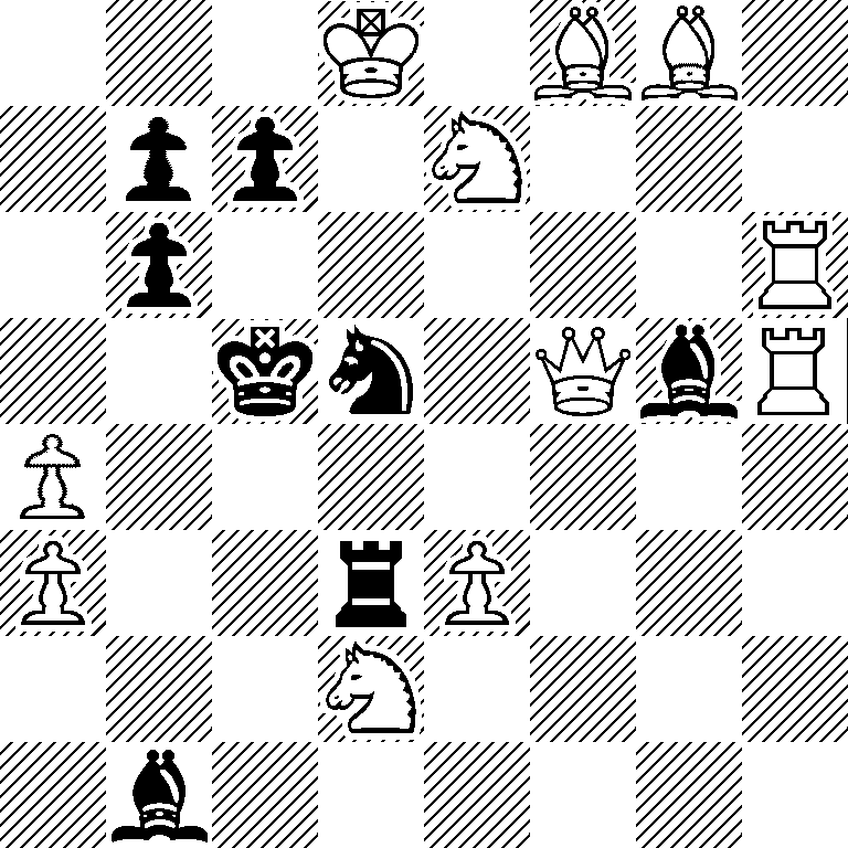 3K1BB1/1pp1N3/1p5R/2kn1QbR/P7/P2rP3/3N4/1b6