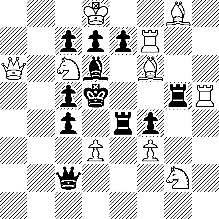 3K2B1/2pppR2/Q1Nb1B2/2pk2rR/2p1rp2/3P1P2/2q3N1/8