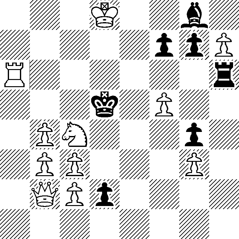 3K2b1/5ppP/R6r/3k1P2/1PN3p1/1PP3P1/1QPp4/8