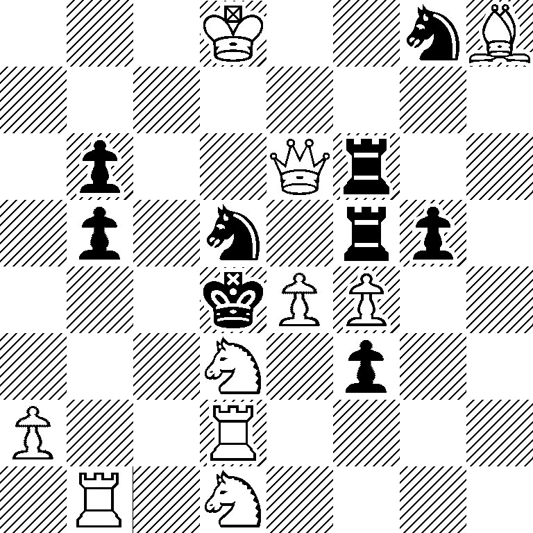 3K2nB/8/1p2Qr2/1p1n1rp1/3kPP2/3N1p2/P2R4/1R1N4
