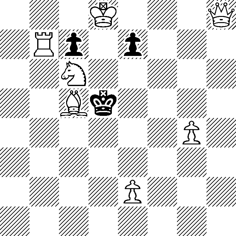 3K3Q/1Rp1p3/2N5/2Bk4/6P1/8/4P3/8