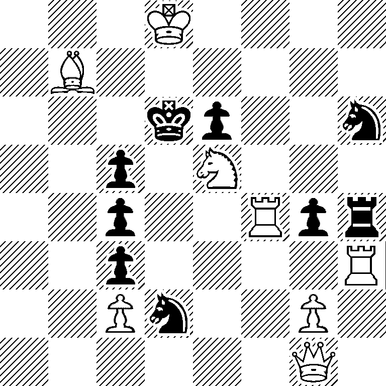 3K4/1B6/3kp2n/2p1N3/2p2Rpr/2p4R/2Pn2P1/6Q1