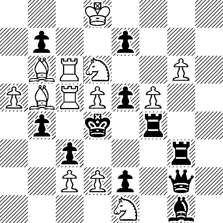 3K4/1p2p3/1BRN2P1/PBRPpP2/1p1k1r2/2p3r1/2PPp1q1/4N1b1