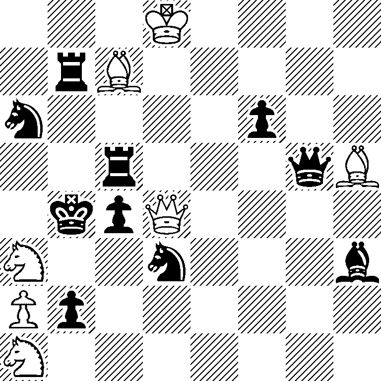 3K4/1rB5/n4p2/2r3qB/1kpQ4/N2n3b/Pp6/N7