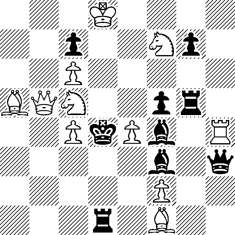 3K4/2p2Np1/2P5/BQN2pr1/2PkPb1R/5b1q/5P2/3r1B2