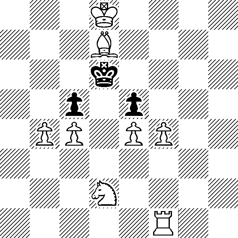 3K4/3B4/3k4/2p1p3/1PP1PP2/8/3N4/5R2