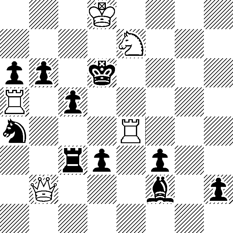 3K4/4N3/pp1k4/R1p5/n3R3/2rp1p2/1Q3b1p/8