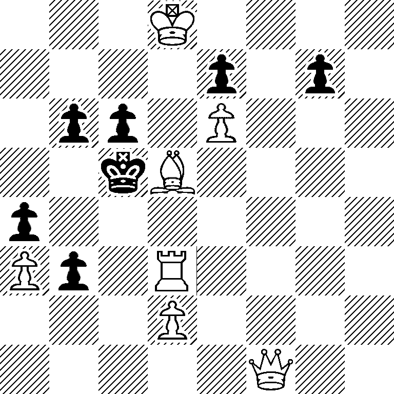 3K4/4p1p1/1pp1P3/2kB4/p7/Pp1R4/3P4/5Q2