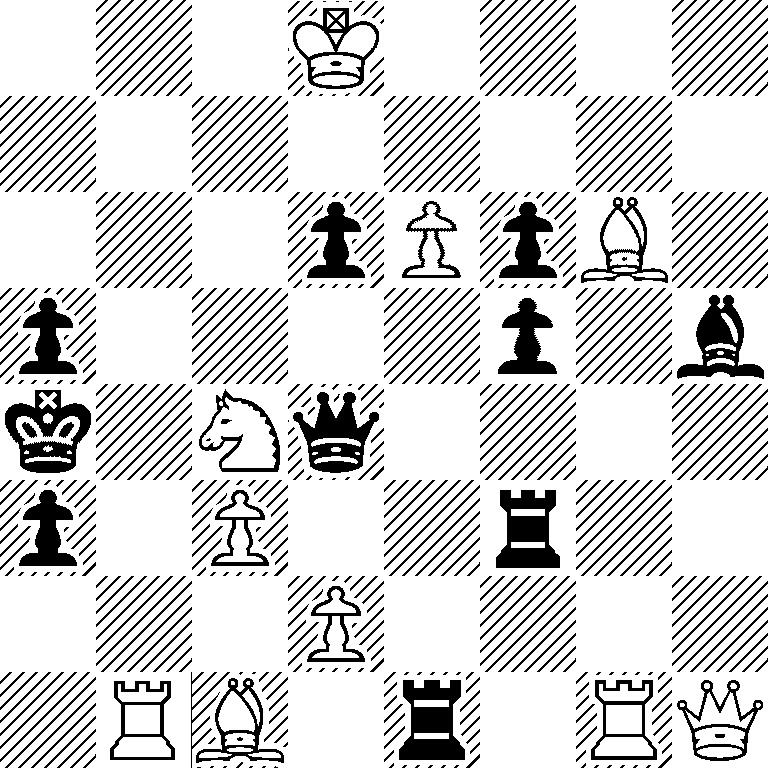 3K4/8/3pPpB1/p4p1b/k1Nq4/p1P2r2/3P4/1RB1r1RQ