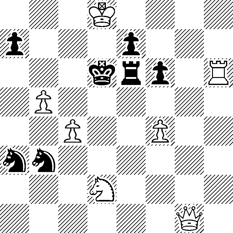 3K4/p3p3/3krp1R/1P6/2P2P2/nn6/3N4/6Q1
