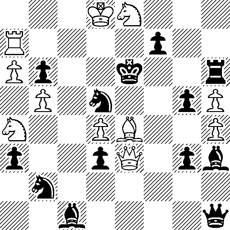 3KN3/R4p2/Pp2k2r/1P1n2pP/N2PB2P/p2pQ1pb/1n6/2b4q