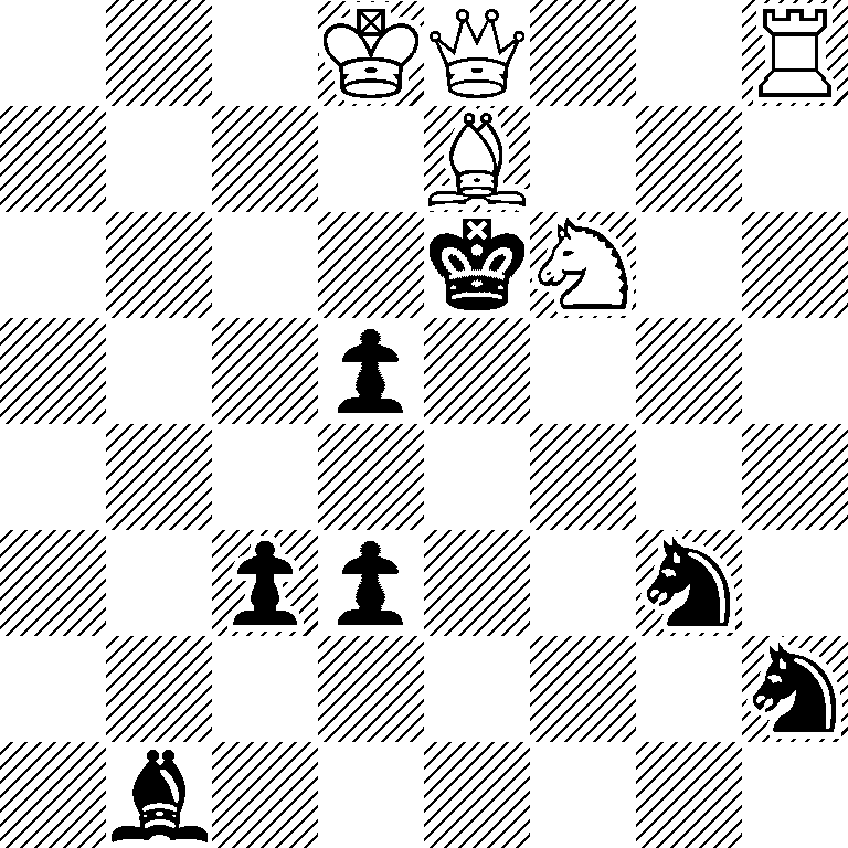 3KQ2R/4B3/4kN2/3p4/8/2pp2n1/7n/1b6
