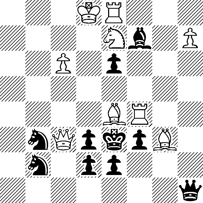 3KR3/4Nb1P/2P1p3/8/4BR2/1nQpkpB1/1n1pp3/7q