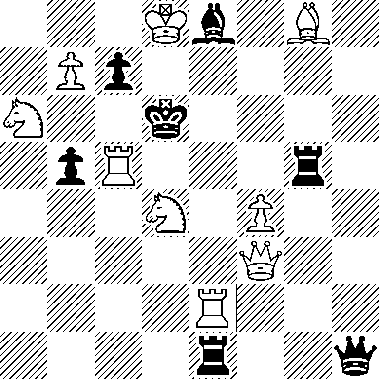 3Kb1B1/1Pp5/N2k4/1pR3r1/3N1P2/5Q2/4R3/4r2q