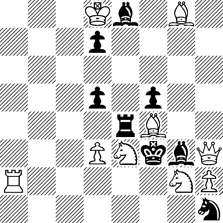 3Kb1B1/3p4/8/3p1p2/4rB2/3PNkbQ/R5NP/7n