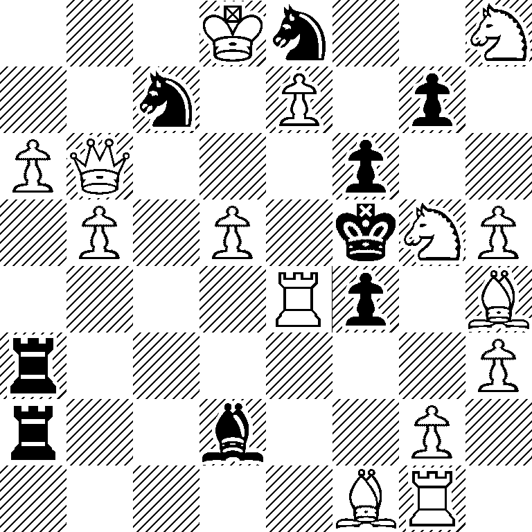 3Kn2N/2n1P1p1/PQ3p2/1P1P1kNP/4Rp1B/r6P/r2b2P1/5BR1