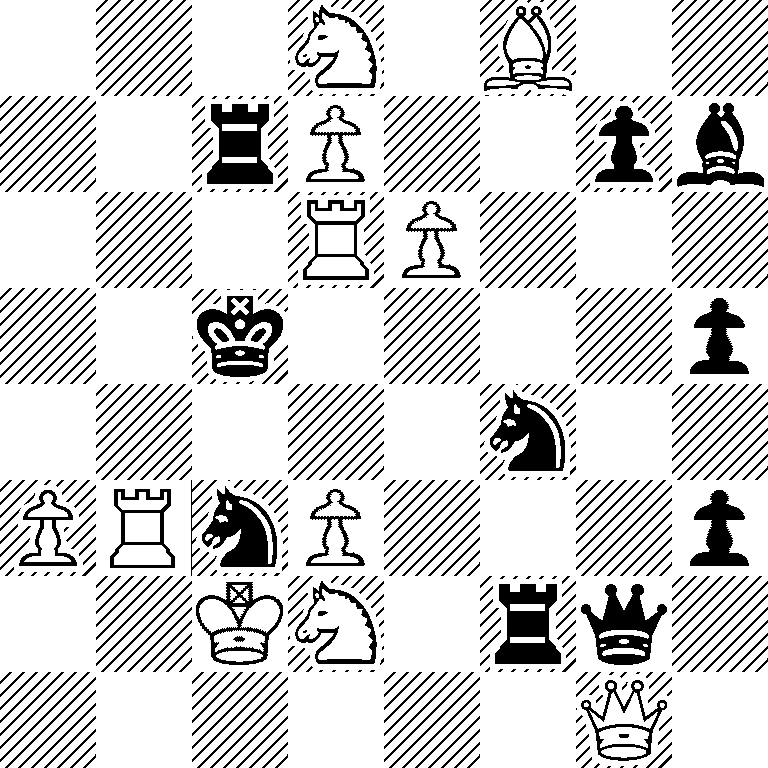 3N1B2/2rP2pb/3RP3/2k4p/5n2/PRnP3p/2KN1rq1/6Q1
