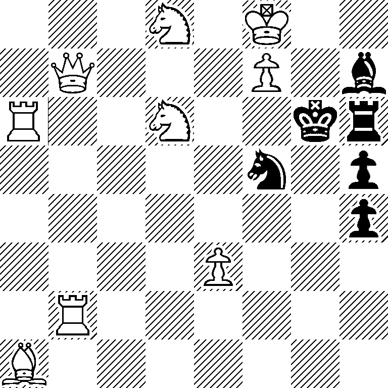 3N1K2/1Q3P1b/R2N2kr/5n1p/7p/4P3/1R6/B7