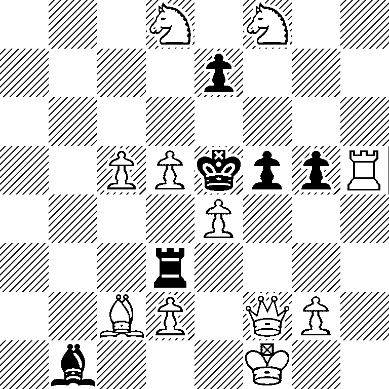 3N1N2/4p3/8/2PPkppR/4P3/3r4/2BP1QP1/1b3K2