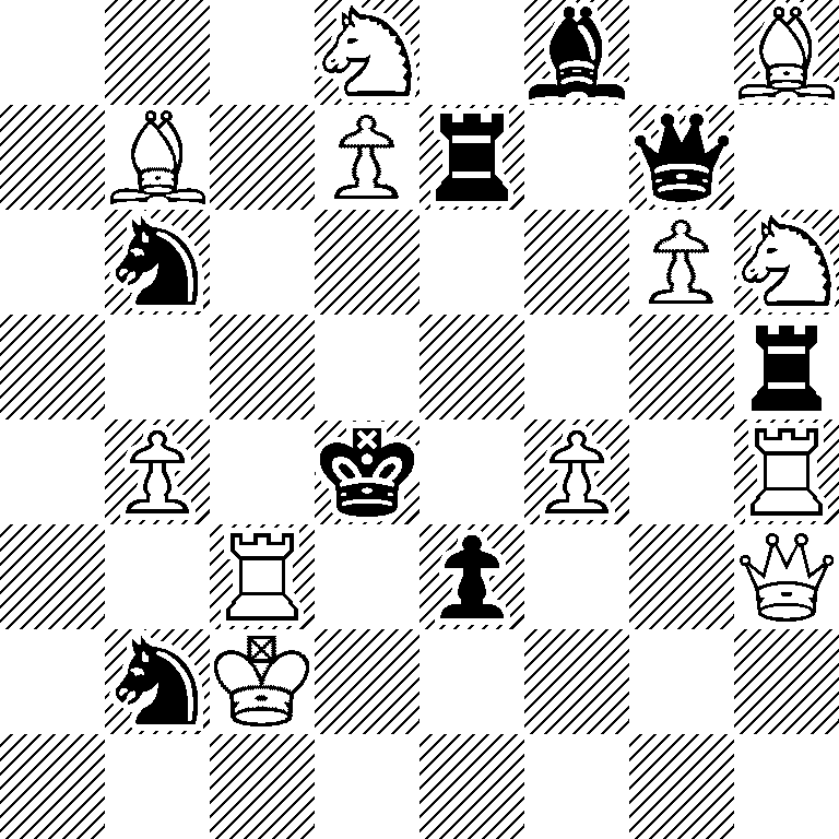 3N1b1B/1B1Pr1q1/1n4PN/7r/1P1k1P1R/2R1p2Q/1nK5/8