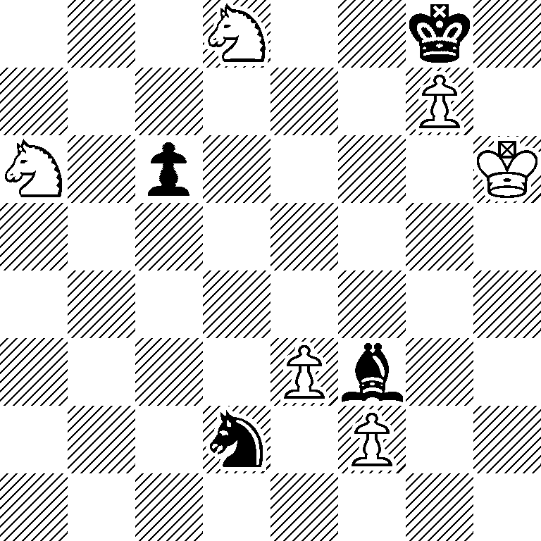 3N2k1/6P1/N1p4K/8/8/4Pb2/3n1P2/8
