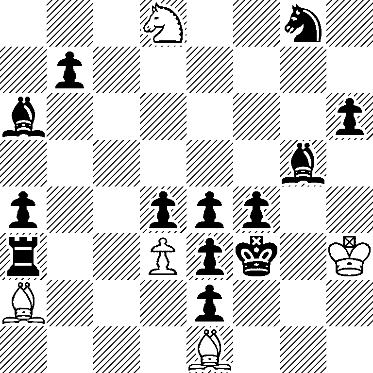 3N2n1/1p6/b6p/6b1/p2ppp2/r2Ppk1K/B3p3/4B3