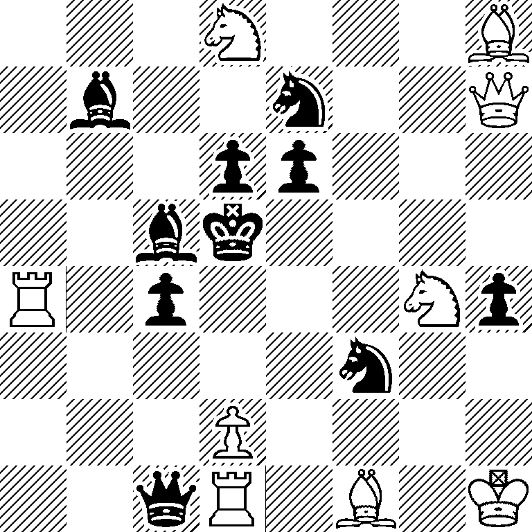 3N3B/1b2n2Q/3pp3/2bk4/R1p3Np/5n2/3P4/2qR1B1K