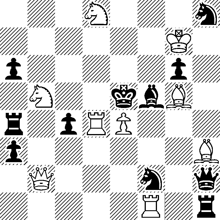 3N3n/6K1/p5p1/1N2kbB1/r1pRP3/p6B/1Q3n1q/5R1r