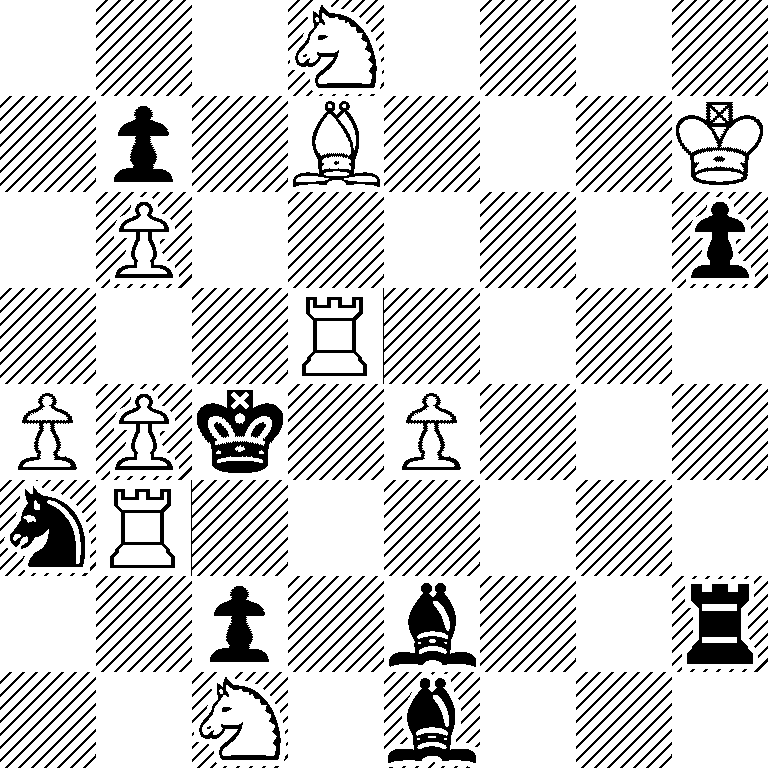 3N4/1p1B3K/1P5p/3R4/PPk1P3/nR6/2p1b2r/2N1b3