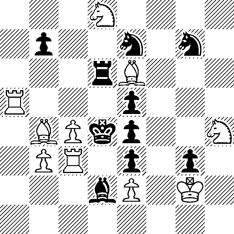 3N4/1p2n1n1/3rB3/R3p3/1BPkp2N/1PR1p1p1/3bP1K1/8