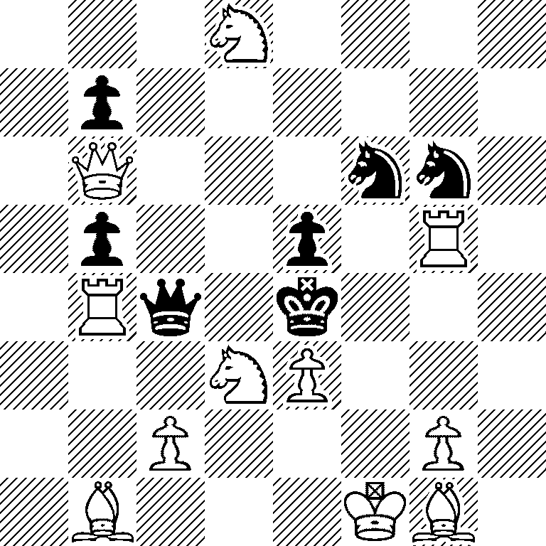 3N4/1p6/1Q3nn1/1p2p1R1/1Rq1k3/3NP3/2P3P1/1B3KB1