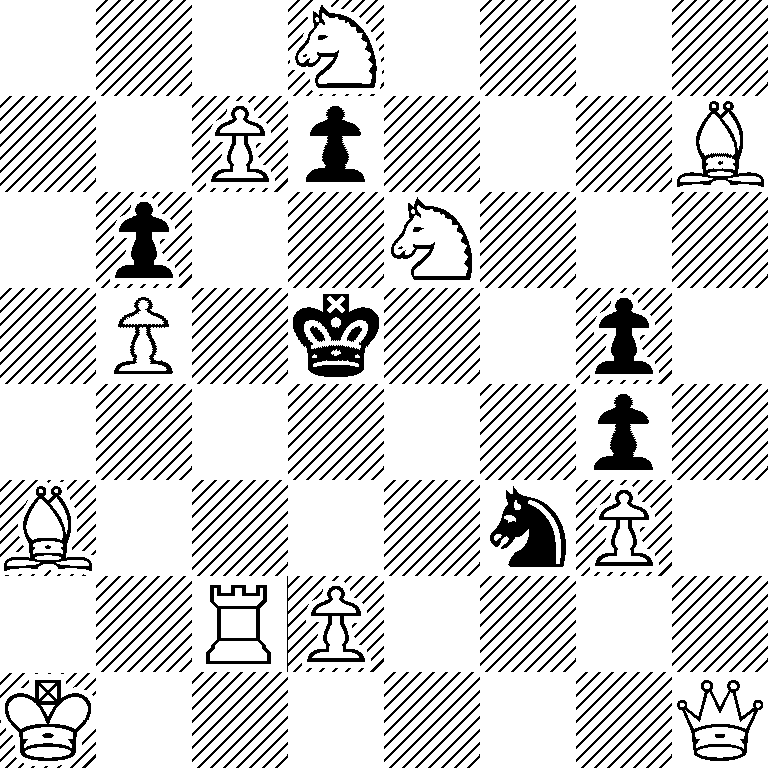 3N4/2Pp3B/1p2N3/1P1k2p1/6p1/B4nP1/2RP4/K6Q