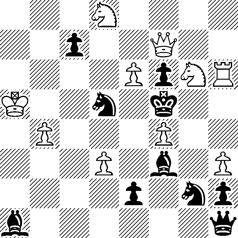 3N4/2p2Q2/4PpNR/K2n1k2/1P3P2/3P1b1P/4p1np/b6q