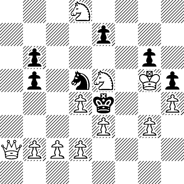 3N4/4p3/1p4p1/1p1nN1Kp/3Pk2P/4P1P1/QPPP4/8