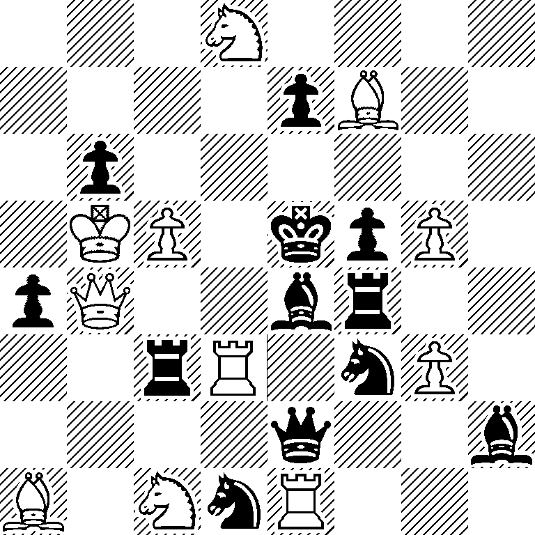 3N4/4pB2/1p6/1KP1kpP1/pQ2br2/2rR1nP1/4q2b/B1NnR3