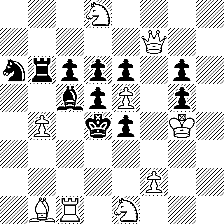 3N4/5Q2/nrppp1p1/2bpP1p1/1P1kp1K1/8/5P2/1BR1N3
