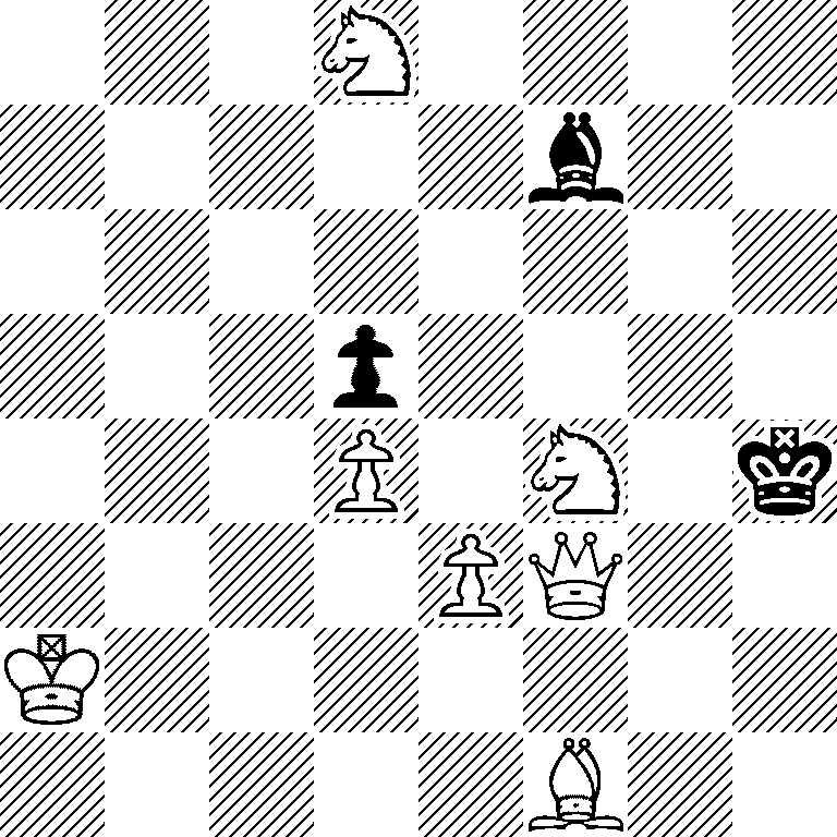 3N4/5b2/8/3p4/3P1N1k/4PQ2/K7/5B2