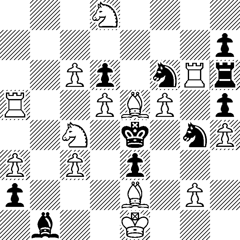 3N4/7p/2Pp1nRr/R2PBP1p/2N1k1nP/P1P1p3/p3B1P1/1b2K3