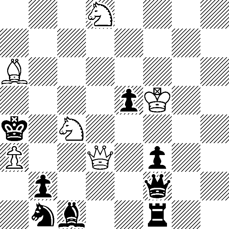 3N4/8/B7/4pK2/k1N5/P2Q1p2/1p3q2/1nb2r2
