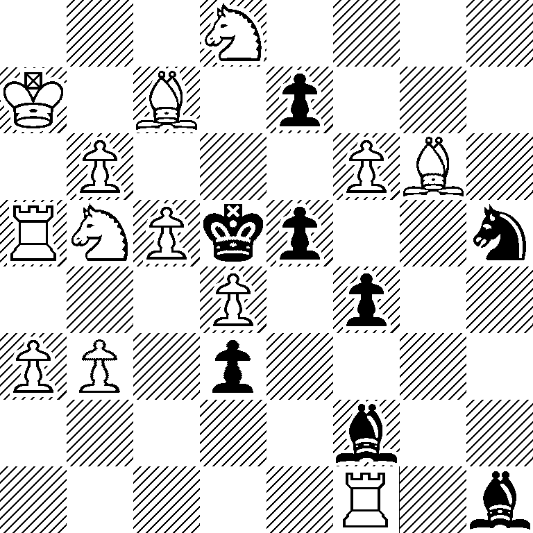 3N4/K1B1p3/1P3PB1/RNPkp2n/3P1p2/PP1p4/5b2/5R1b