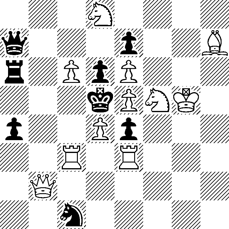 3N4/q3p2B/r1PpP3/3kPNK1/p2Pp3/2R1R3/1Q6/2n5