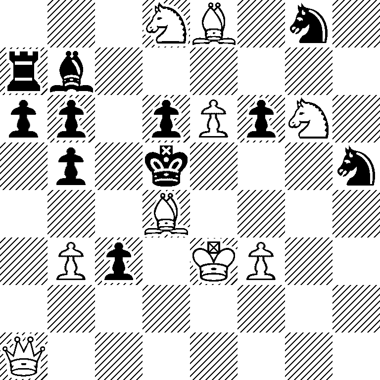 3NB1n1/rb6/pp1pPpN1/1p1k3n/3B4/1Pp1KP2/8/Q7