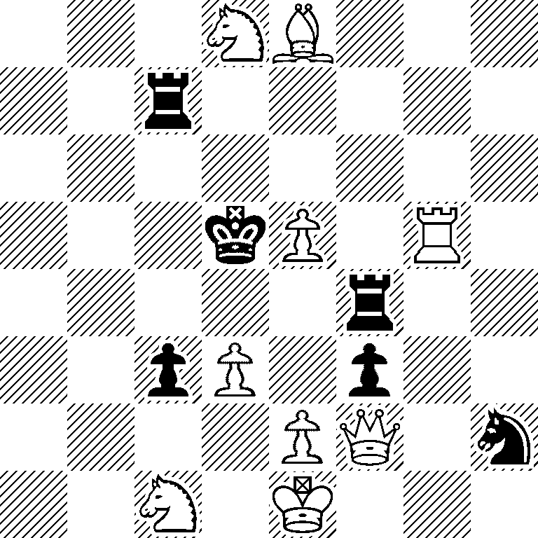 3NB3/2r5/8/3kP1R1/5r2/2pP1p2/4PQ1n/2N1K3